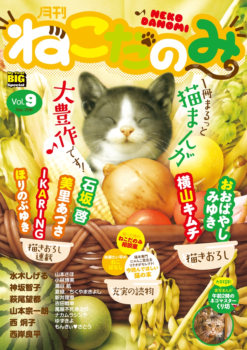 月刊ねこだのみ　Ｖｏｌ．　9（2016年8月26日発売）