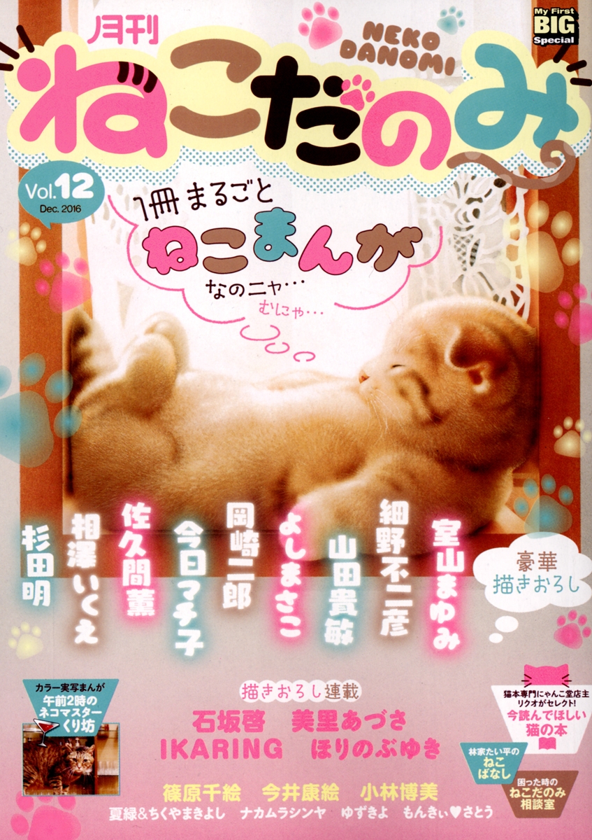 月刊ねこだのみ　Ｖｏｌ．　12（2016年11月25日発売）