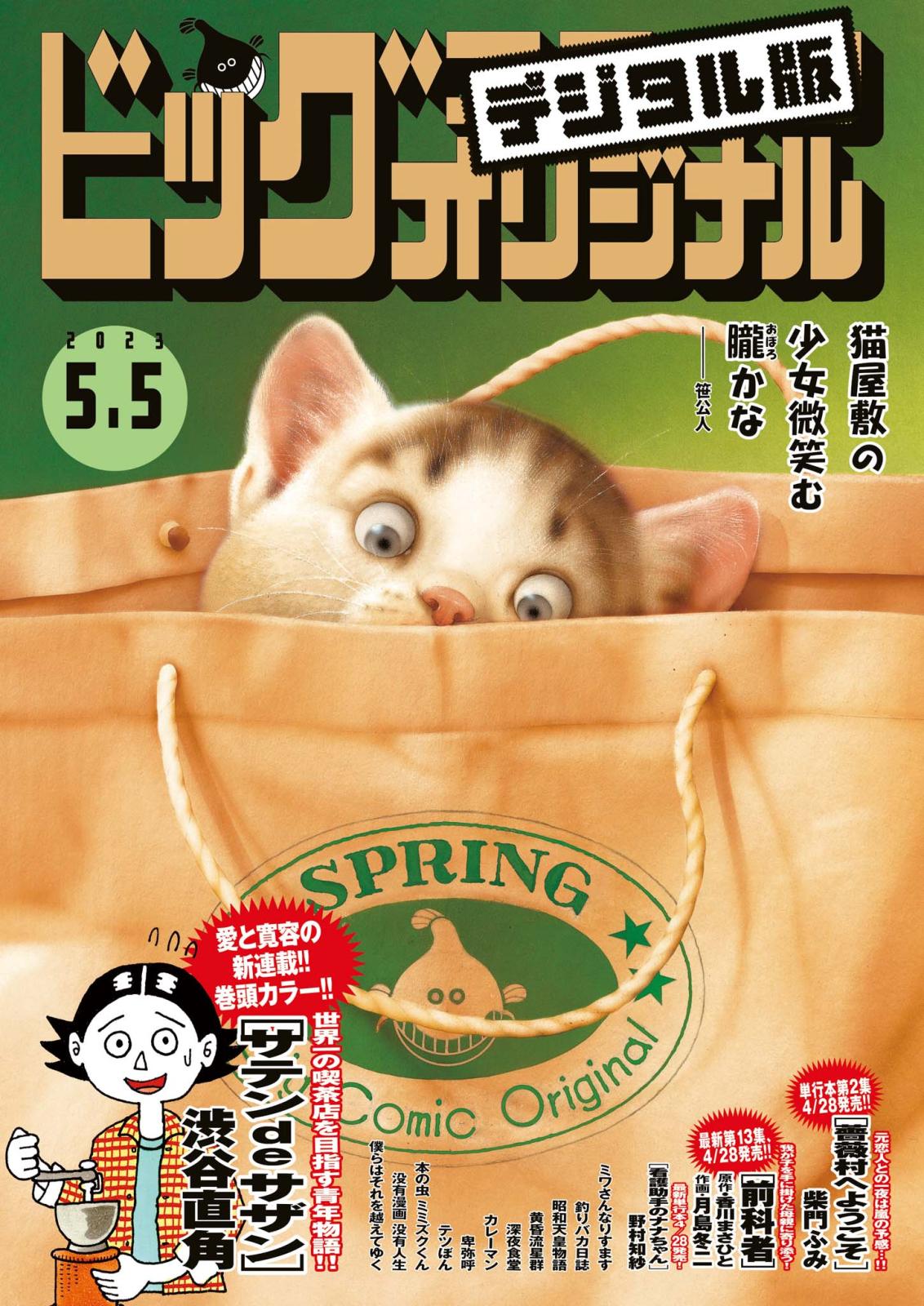 ビッグコミックオリジナル　2023年9号（2023年4月20日発売)