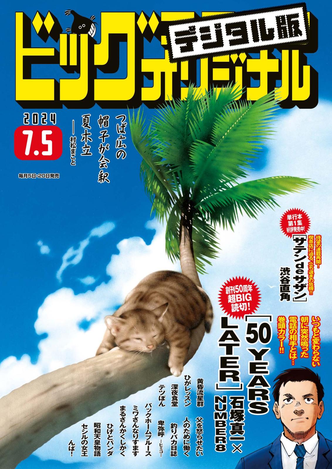 ビッグコミックオリジナル　2024年13号（2024年6月20日発売)