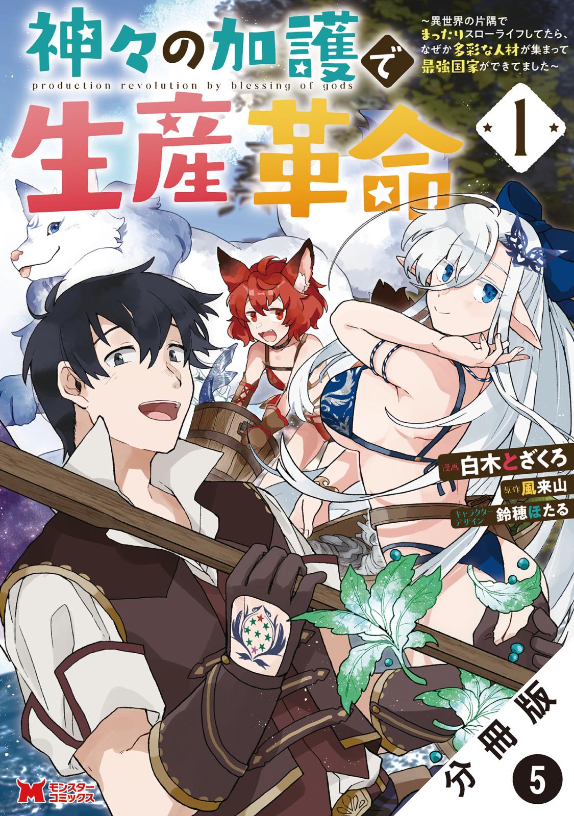 神々の加護で生産革命～異世界の片隅でまったりスローライフしてたら、なぜか多彩な人材が集まって最強国家ができてました～（コミック） 分冊版 ： 5