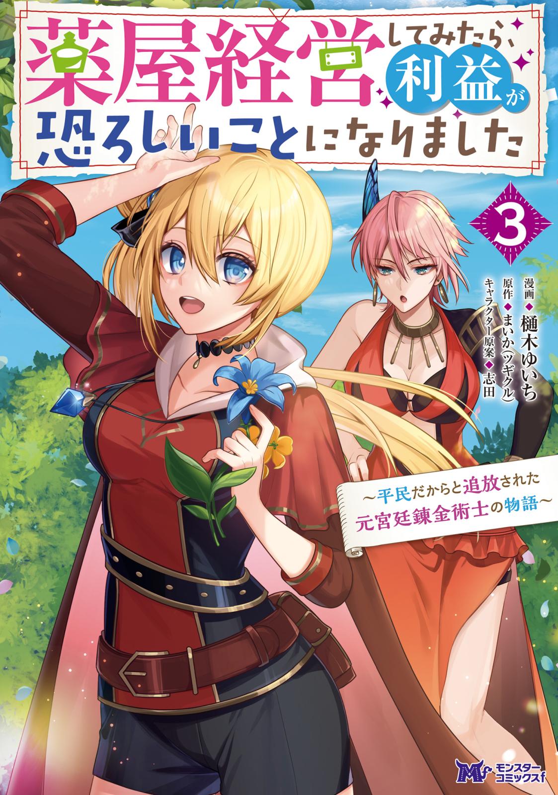 薬屋経営してみたら、利益が恐ろしいことになりました～平民だからと追放された元宮廷錬金術士の物語～（コミック） ： 3