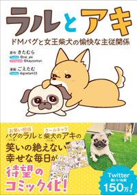 ラルとアキ - ドMパグと女王柴犬の愉快な主従関係 -