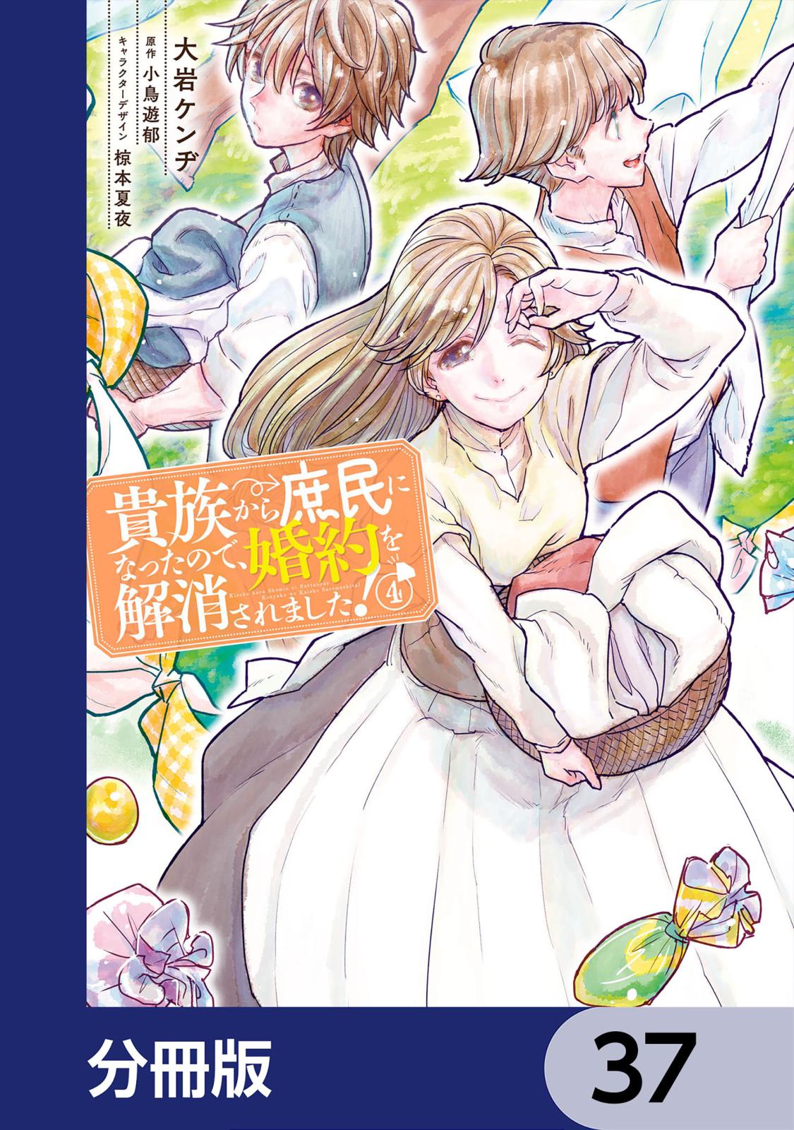 貴族から庶民になったので、婚約を解消されました！【分冊版】　37