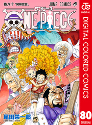 ONE PIECE カラー版 80